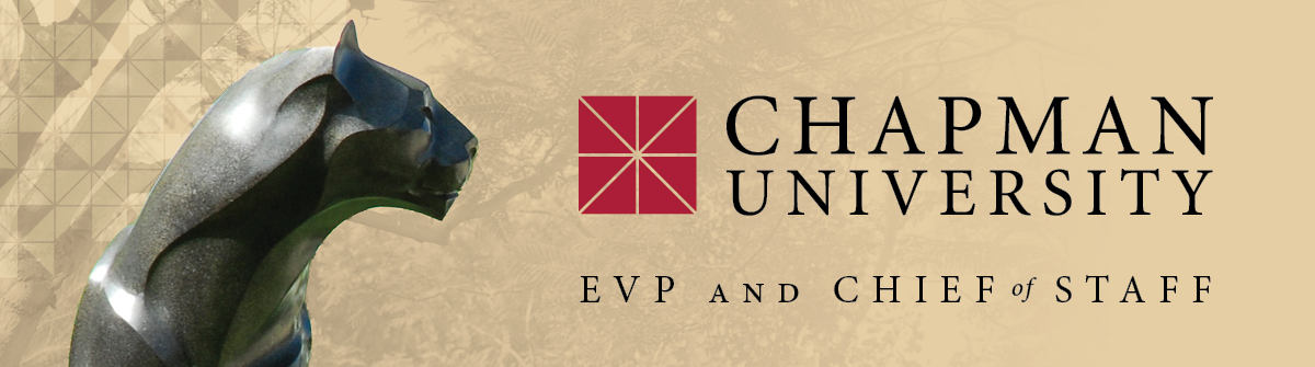 EVP and Chief of Staff Masthead